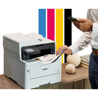 Brother MFCL3780CDW Digital Color All-in-One Laser Printer + 26 Months Protection Bundle