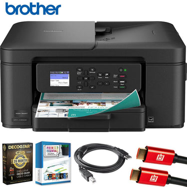 Brother Work Smart 1360 Wireless Color All-in-One Printer + 26 Months Protection Bundle