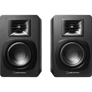 Audio-Technica AT-SP3X Bookshelf Speakers, Black