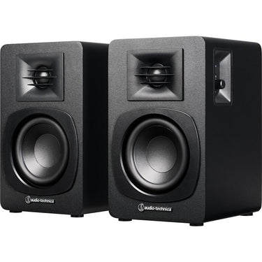 Audio-Technica AT-SP3X Bookshelf Speakers, Black