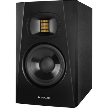 ADAM Audio T5V 5" Studio Monitor, Black (Pair) + Speaker Accessories Bundle