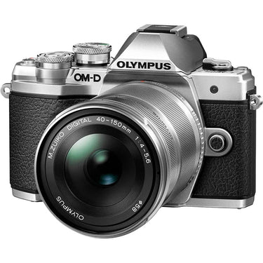 OM Digital Solutions M.Zuiko Digital 40-150mm F4.0-5.6 R 3.75x Zoom Lens, Silver (V335390SW000)