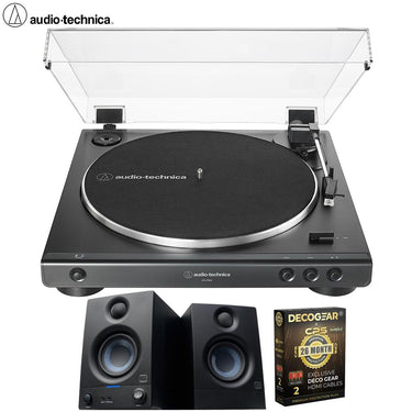 Audio-Technica Fully Automatic Stereo Turntable + Speakers & 26 Month Protection
