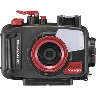 OM Systems Olympus PT-059 Underwater Housing for TG-Series Cameras; Red/Black