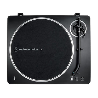 Audio-Technica AT-LP70XBT-BS Wireless Turntable + Eris 3.5BT Monitors + 2 YR Warranty Bundle