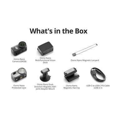 DJI Osmo Nano Vlogging Camera Standard Combo (64GB)