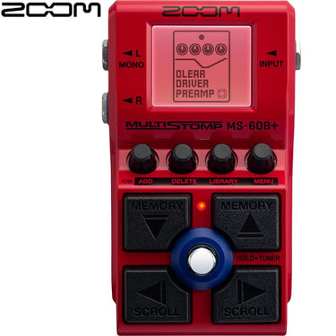 Zoom MultiStomp Bass Effects Pedal Refurbished