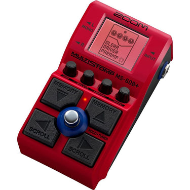 Zoom MultiStomp Bass Effects Pedal Refurbished