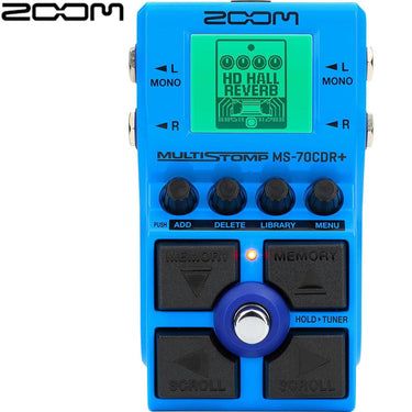 Zoom MultiStomp Chorus-Delay-Reverb Guitar Effects Pedal Refurbished