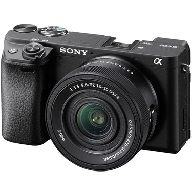 Sony a6400 Mirrorless APS-C Interchangeable Lens Camera + 16-50mm f/3.5-5.6 Lens