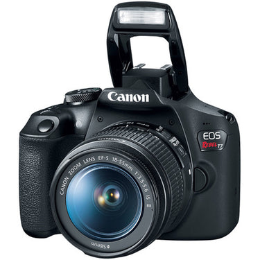 Canon EOS Rebel T7 DSLR Camera + 18-55mm f/3.5-5.6 IS II Kit + Accessories Bundle