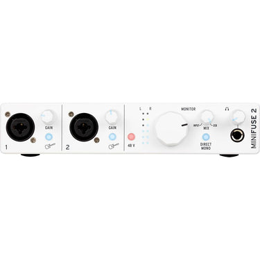 Arturia MiniFuse 2 Portable 2x Input USB-C MIDI Audio Interface + 2 YR Warranty Bundle
