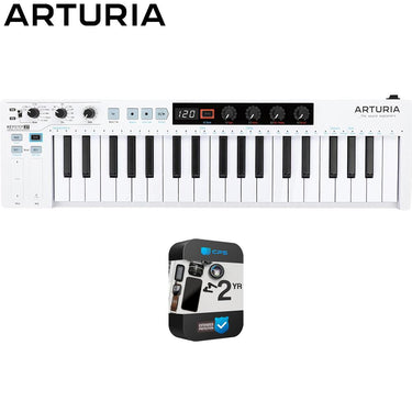 Arturia KeyStep 37-Key MIDI Controller and Keyboard White + 2 Year Warranty