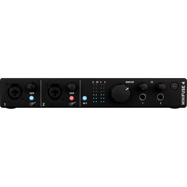 Arturia MiniFuse 4 4x Input USB-C MIDI Audio Interface w/ 2 YR Extended Warranty Bundle