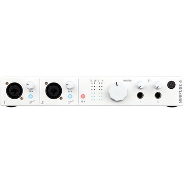 Arturia MiniFuse 4 4x Input USB-C MIDI Audio Interface w/ 2 YR Extended Warranty Bundle