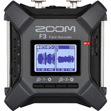 Zoom 2-input Portable Field Recorder with 32-bit Recording + 2 Year Warranty