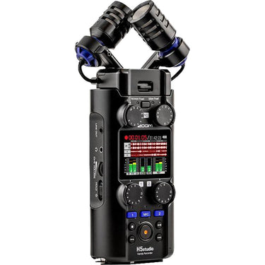 Zoom H5studio 6 Track Handy Recorder with 32-Bit Float Recording+2 Year Warranty