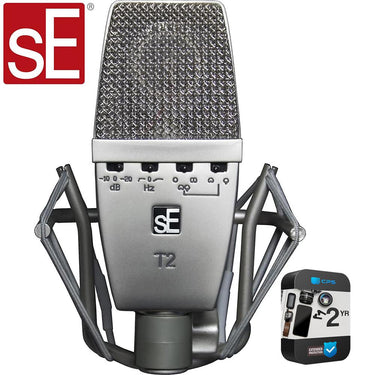 sE Electronics T2 Large Diaphragm Condenser Microphone with 2 Year Warranty