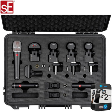 sE Electronics V Pack Arena Drum Microphone Kit with 2 Year Warranty