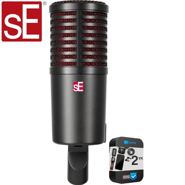 sE Electronics Dynacaster DCM8 Dynamic Broadcast Microphone with 2 Year Warranty