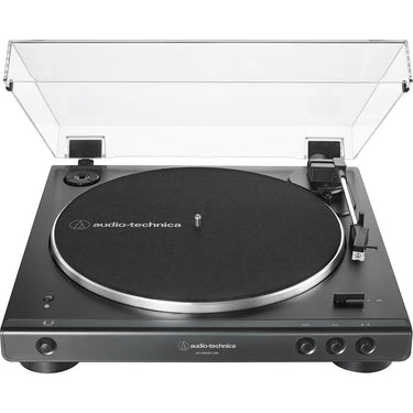 Audio-Technica Belt-Drive Turntable w/ Bluetooth & USB + 2YR Warranty + Record Care Bundle