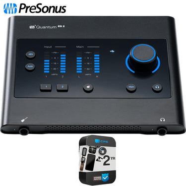PreSonus Quantum ES 2 USB-C Audio Interface w/ Studio One Pro + 2 Year Warranty