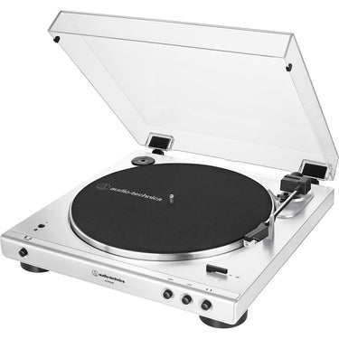 Audio-Technica AT-LP60XBT-WW Wireless Belt-Drive Turntable +Studio Monitors +Record Care Bundle