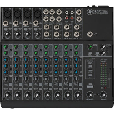 Mackie 12-Channel Compact Analog Mixer with 4 Onyx Preamps + 2 Year Warranty