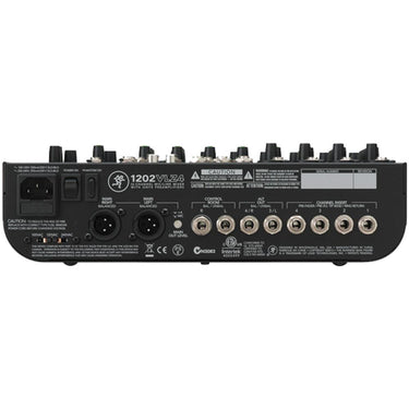 Mackie 12-Channel Compact Analog Mixer with 4 Onyx Preamps + 2 Year Warranty