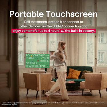 LG StanbyME 2 27" Portable Smart Touch Screen with 4hr Battery (27LX6TYGA)