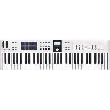 Arturia KeyLab Essential Mk3 61-Key USB MIDI Controller Keyboard + Pedal + 2 YR Warranty
