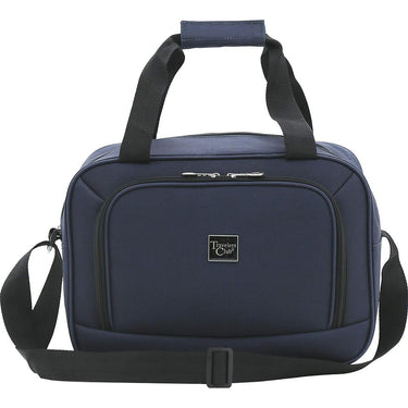 Travelers Club Midtown Hardside 4-Piece Luggage Travel Set, Navy Blue