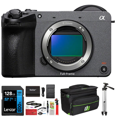 Sony Cinema Line FX2, Full-frame Cinema Camera (Body Only) + Accessories Bundle