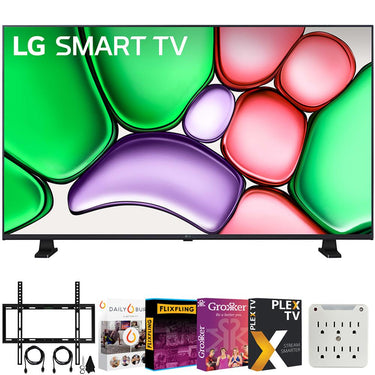 LG 32LR655BPUA 32" Class LR65 Series LED HD WebOS TV +Mount Entertainment Bundle