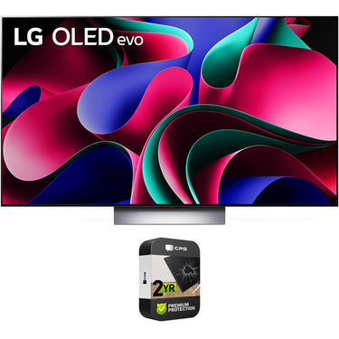 LG OLED evo G3 55 Inch 4K Smart TV (2023) + 2 Year Extended Warranty