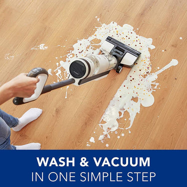 Tineco iFloor 3 Breeze Complete Wet Dry Vacuum, Floor Washer, White/Grey - Refurbished