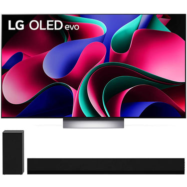LG OLED evo G3 77" 4K Smart TV w/ LG GX 3.1 ch High Res Audio Soundbar (2023 Model)