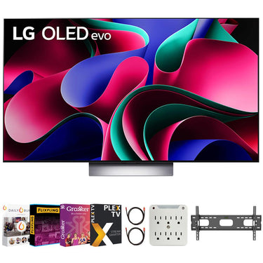 LG OLED evo G3 83 Inch 4K Smart TV 2023 with Movies Streaming Bundle