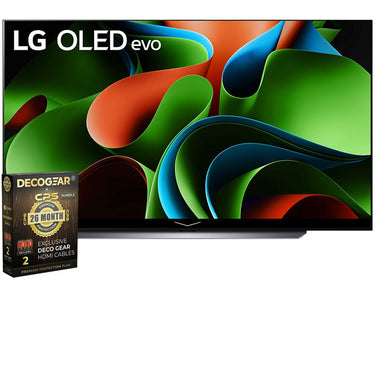 LG OLED evo C3 83 Inch HDR 4K Smart OLED TV (2023) + 26 Month Extended Protection