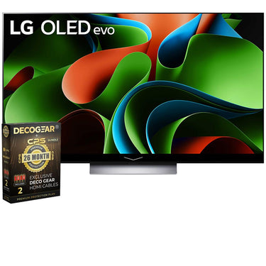 LG OLED evo C3 77 Inch HDR 4K Smart OLED TV (2023) + 26 Month Extended Protection