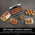 Ninja Sizzle Pro XL 20-Inch Indoor Griddle + Grill - Silver, Refurbished