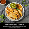 Ninja Sizzle Pro XL 20-Inch Indoor Griddle + Grill - Silver, Refurbished