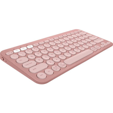 Logitech Core Pebble Keys 2 K380S Wireless Keyboard in Tonal Rose - 920-011777