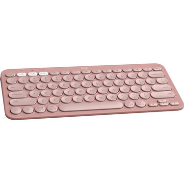 Logitech Core Pebble Keys 2 K380S Wireless Keyboard in Tonal Rose - 920-011777