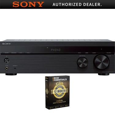 Sony STRDH190 2-Ch Stereo Receiver w/ Phono Inputs & BT + 12 Month Warranty Bundle