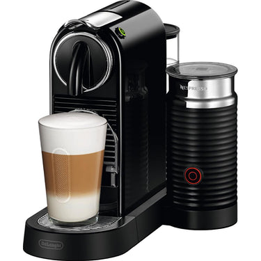 Delonghi Nespress CitiZ Coffee and Espresso Machine with Milk Frother, Black