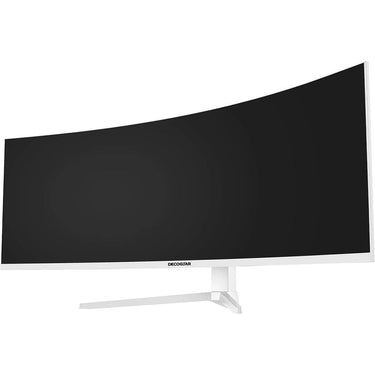 Deco Gear 49" White Curved 5K DQHD Ultrawide Gaming Monitor - 120Hz 100% sRGB USB-C
