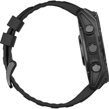 Garmin Fenix 8 51 mm, AMOLED Slate Gray with Black Silicone Band