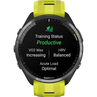 Garmin Forerunner 965 Running Smartwatch, Amp Yellow and Black