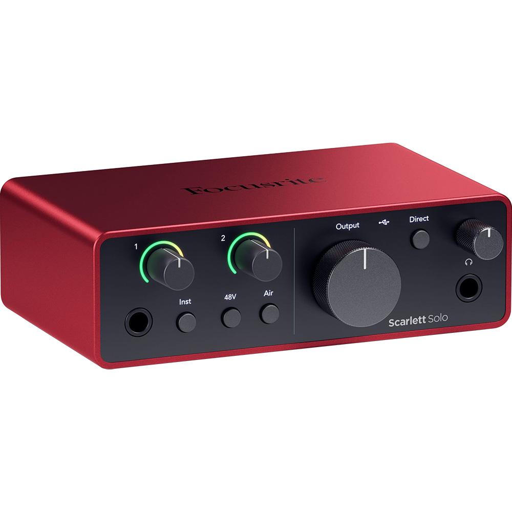 Focusrite Scarlett Solo 4th Gen Audio Interface — view 2
